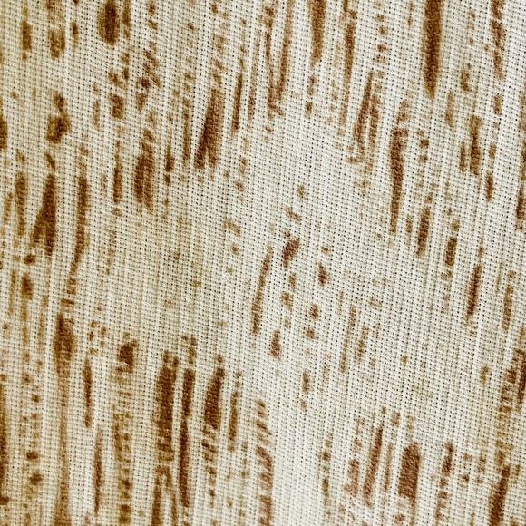 VINTAGE ETRO Linen Beach Party Dress V-Neck Shift - Picture 5 of 7